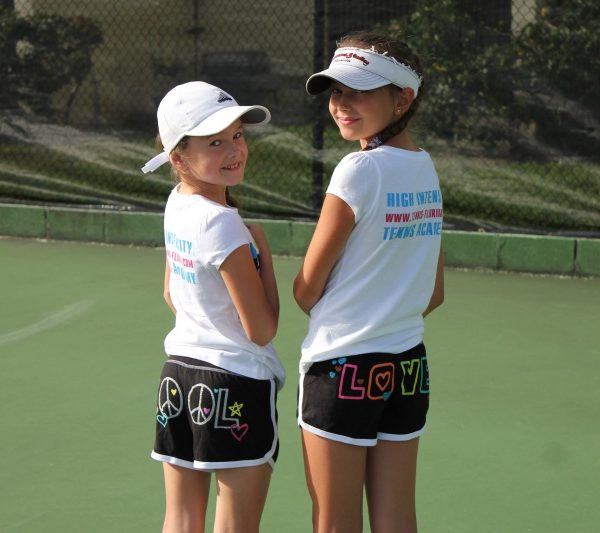Tennis Academy kids posing